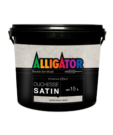ALLIGATOR DUCHESSE SATIN GALON