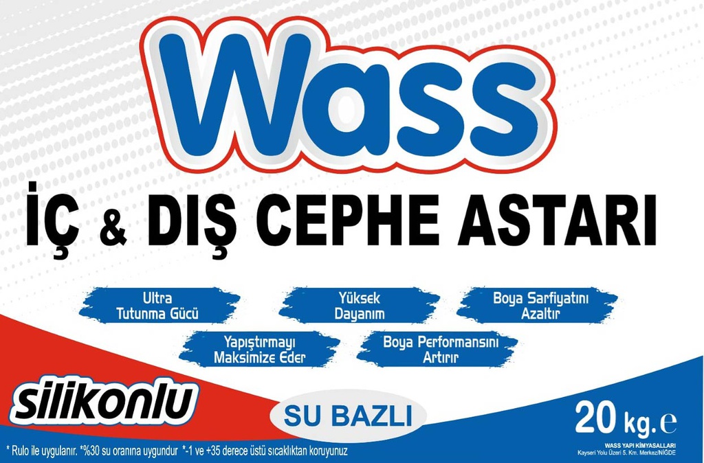 WASS İÇ &amp; DIŞ CEPHE ASTARI 10/1
